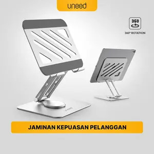 UNEED Aluminium Tablet Stand Desktop Holder 360 Rotation – UPH109