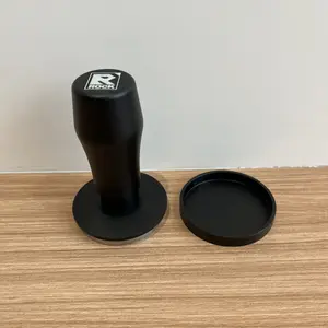 Calibrated Click Tamper 58.5mm consistent - klik tamper Spring Loaded 58.5mm for portafilter 58mm tamper kopi coffee espresso by ROCK
