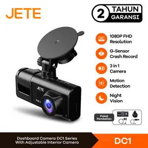 JETE Dashcam DC1 1080p Full HD Night Vision G-Sensor Motion Detection