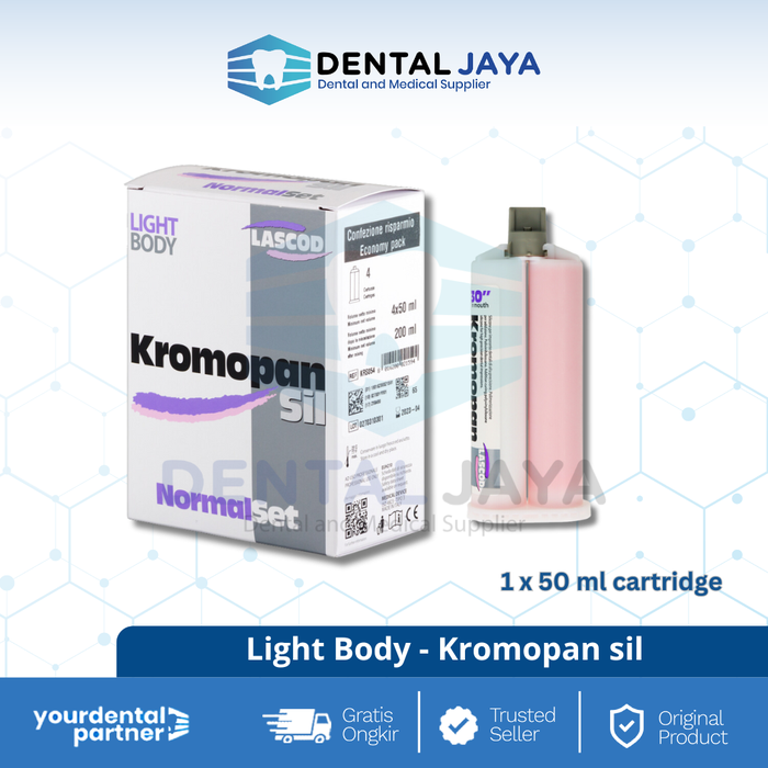 Gambar Dental Light Body Double Impression lightbody Lascod dari Dental Jaya Official Kota Yogyakarta Tokopedia