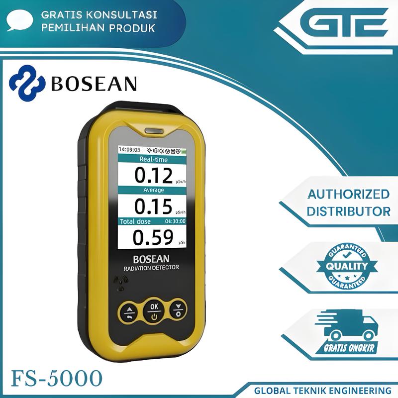 Nuclear Radiation Detector Dosimeter Bosean FS5000 Radiomete - Shop ...