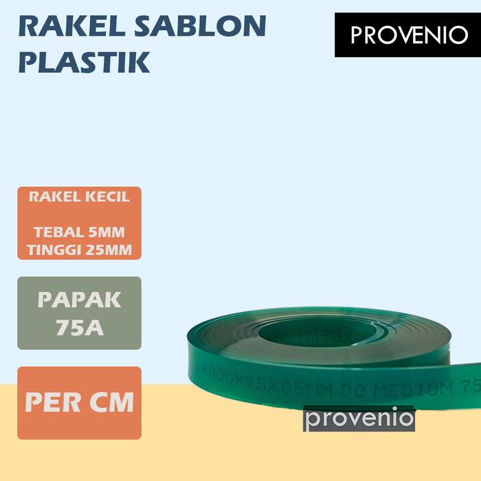 Gambar Unistar HTLS Papak Karet Rakel Sablon Plastik Hijau 25x5mm 75A dari Provenio Indonesia Kota Administrasi Jakarta Timur Tokopedia