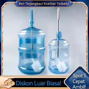 Sikat Pembersih Galon Isi Ulang Tongkat Pembersih Manual Galon/Sikat Galon/Sikat Botol/Sikat Pembersih