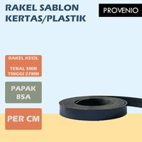 Gambar Unistar CTLS Papak Karet Rakel Sablon Kertas Vinyl Plastik Cokelat  85A 27x5mm dari Provenio Indonesia Kota Administrasi Jakarta Timur 1 Tokopedia