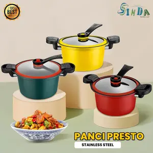 SINDA PANCI PRESTO MICRO PRESSURE POT PREMIUM 22 CM 22CM 3,5 LITER
