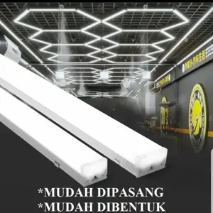 LAMPU LED KAP TL WATERPROOF 20WAT 40W 120CM IP65 OUTDOR LAMPU T8120cm