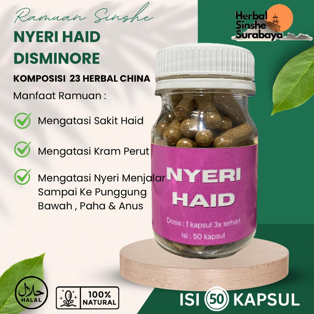 Ramuan Sinshe Untuk Mengatasi Nyeri Haid / Disminore