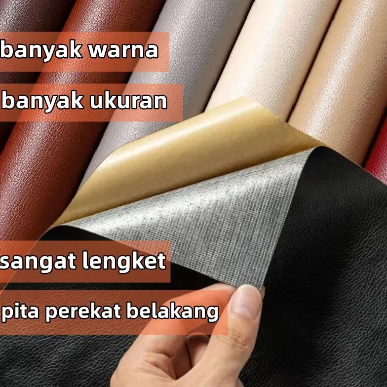 Barang spot 70 * 150cm Sofa Perabot Kulit Perbaikan Diri Perekat PU