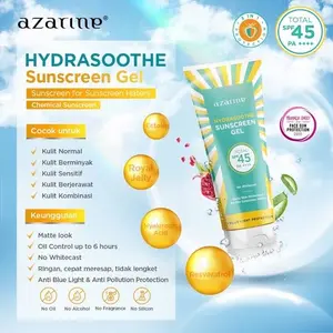 Azarine hydrasoothe sunscreen gel 50ml Jogja