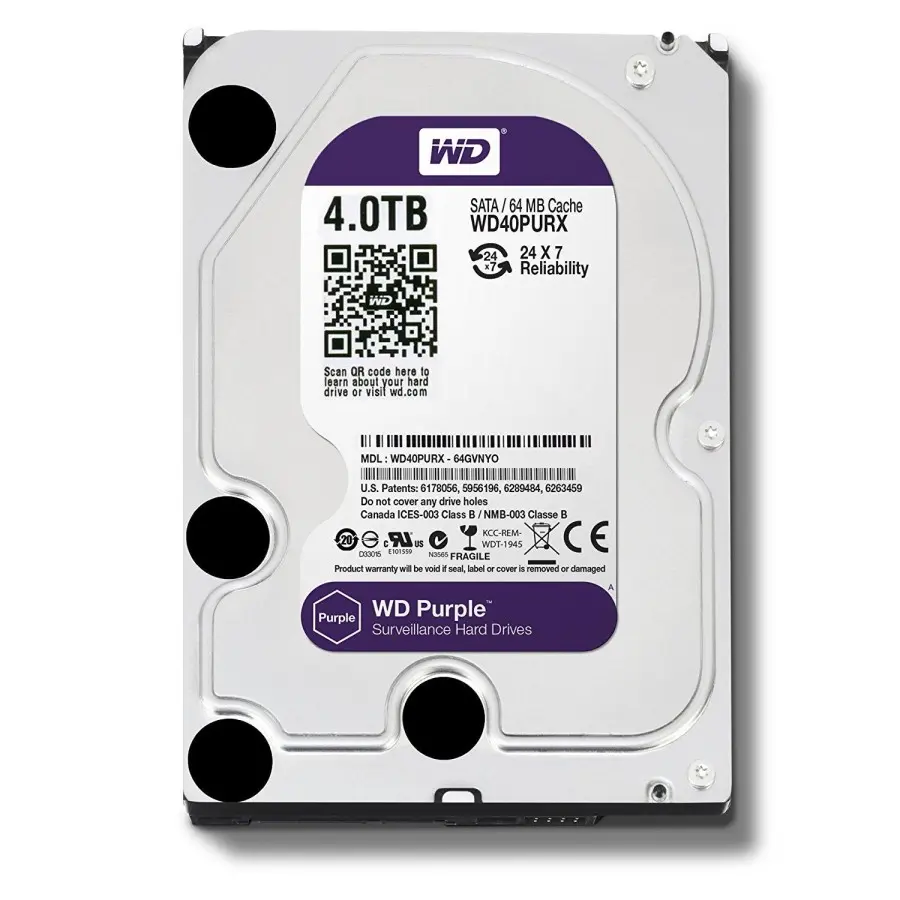 Hardisk Internal PC CCTV 4tb - HDD WD purple 3.5 Inchi