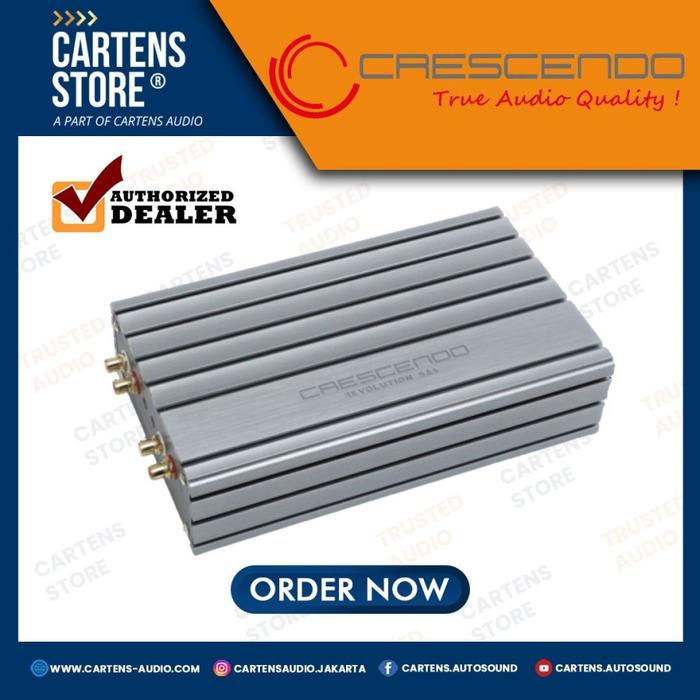 Gambar Power Amplifier Crescendo Revolution 5A4 by Cartens-Store.Com dari Cartens Store Kota Administrasi Jakarta Selatan Tokopedia