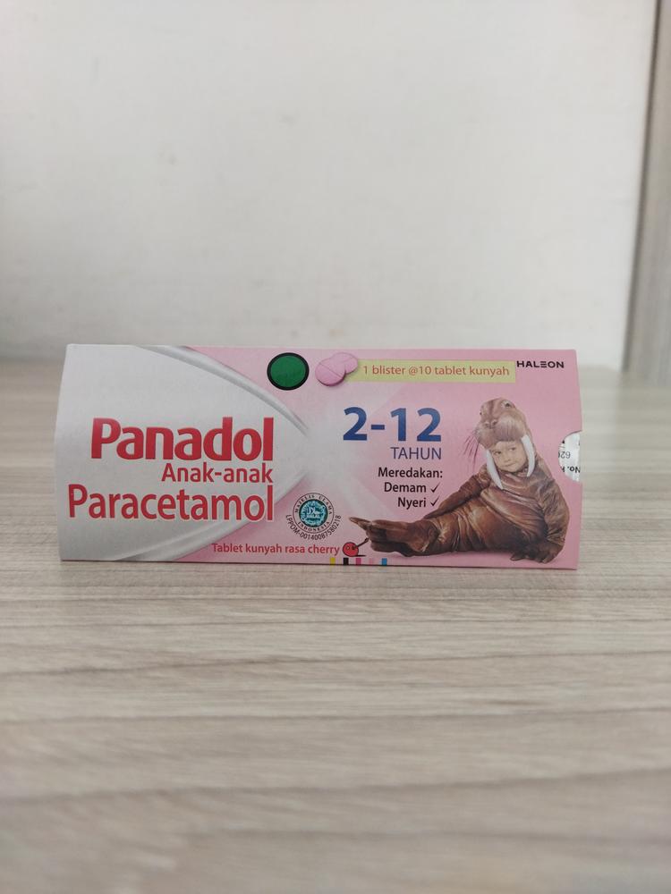 panadol tablet anak