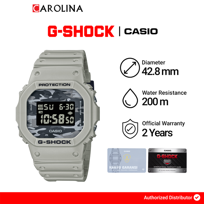 Gambar Jam Tangan Pria Casio G SHOCK DW-5600CA-8D dari Carolina Watch Official Shop Kota Administrasi Jakarta Barat Tokopedia