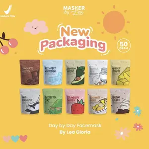 Masker Wajah Bubuk Organik 50 gr By Lea Gloria Termurah dan Terlaris