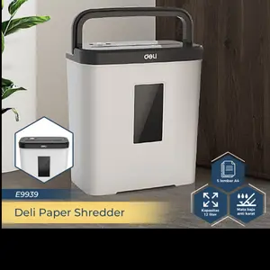 Mesin Penghancur Kertas Deli E9939 Paper Shredder
