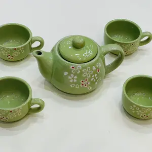 TEA POT SET MINI CERAMIK + BOX