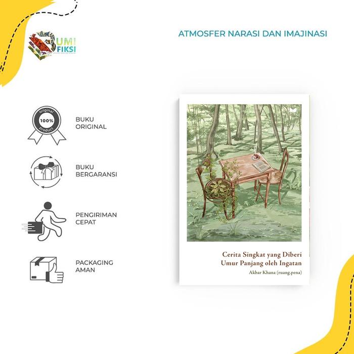 Gambar Buku Pengembangan Diri -  Cerita Singkat yang Diberi Umur Panjang oleh Ingatan - Akbar Khana - mediakita  - Bumifiksi dari BumifiksiJogjakarta Kab. Sleman Tokopedia