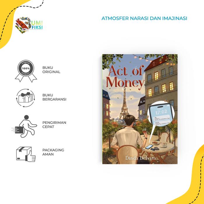 Gambar PO Buku Act Of Money - Dinda Delvira - Rainbook Publishing - Bumifiksi dari BumifiksiJogjakarta Kab. Sleman 4 Tokopedia