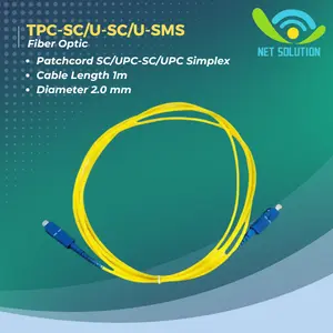 Patch Cord Fiber Optic SC/UPC-SC/UPC Single Mode SIMPLEX 1-2-3 Meter