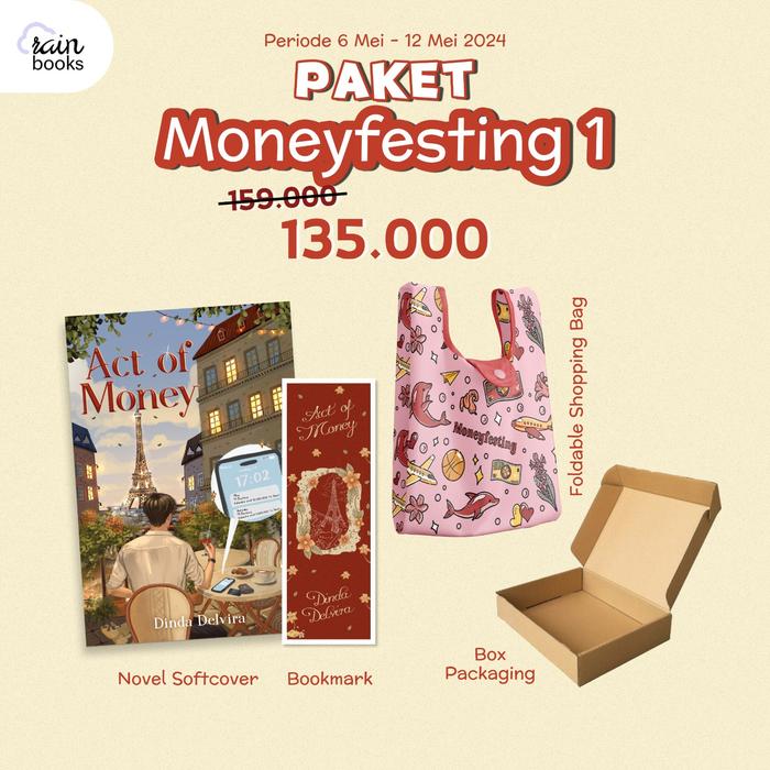 Gambar PO Buku Act Of Money - Dinda Delvira - Rainbook Publishing - Bumifiksi dari BumifiksiJogjakarta Kab. Sleman 5 Tokopedia