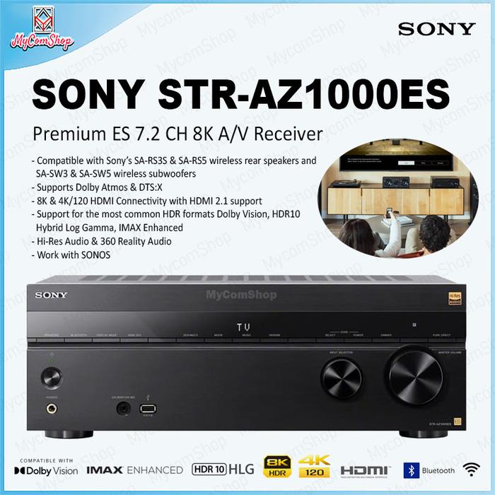 Sony Str1000az Jual SONY STR-AZ1000ES PREMIUM ES 7.2 CH 8K HOME THEATER A/V RECEIVER ...