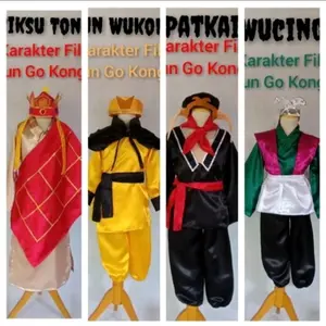 Kostum Cosplay Sun Wukong Biksu Tong Wucing Patkai Sun Go Kong Dewasa