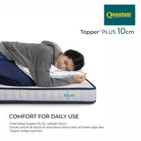 Gambar Topper Kasur Quantum Plus 10cm | Nyaman & Ergonomis | Antimicrobial - 90 x 200 dari Quantum Springbed Kab. Bogor 5 Tokopedia