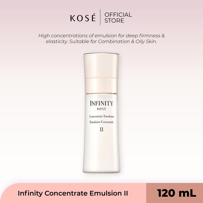 Gambar KOSE Infinity Concentrate Emulsion II - 120ml dari Sekkisei by KOSE Kota Administrasi Jakarta Pusat Tokopedia