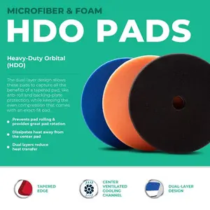 Busa Poles HDO Foam Pad 3 inch Heavy Duty Orbital Mesin Poles Mobil dan motor