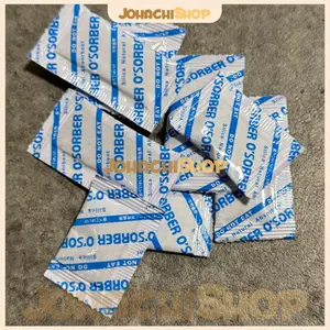 Silica Gel Osorber sachet 1gr 2gr Food Grade (kemasan plastik) repack