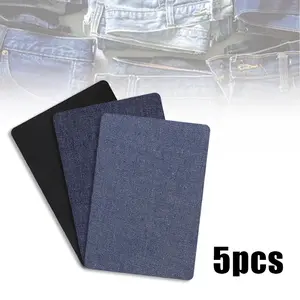 5pcs Patch Jeans 12.5cmx17.5cm Kain Tambalan Jeans