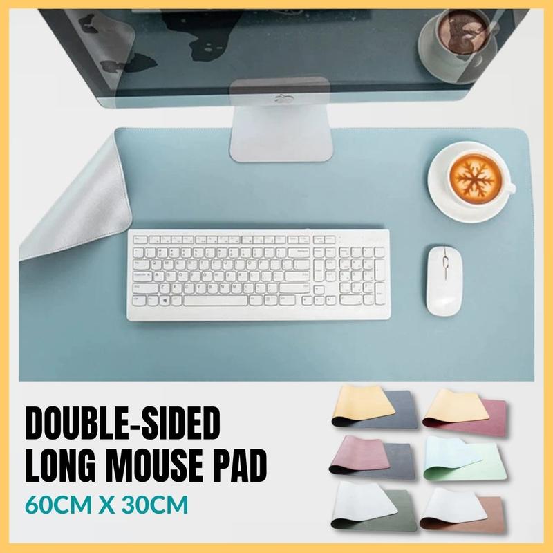 Mousepad Deskmat Kulit PU Leather Big Size XXL Waterproof alas keyboard 1