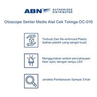 Gambar Otoscope ABN Senter Medis Pemeriksaan Telinga OC-010 dari ABN Official Indonesia Kota Administrasi Jakarta Pusat 2 Tokopedia