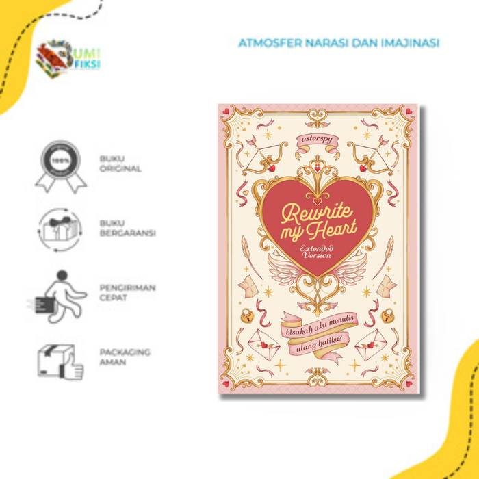 Gambar Buku Novel - Rewrite My Heart - Akad x Skuad - Esterspy - Bumi Fiksi dari bumifiksijakarta Jakarta Selatan Tokopedia