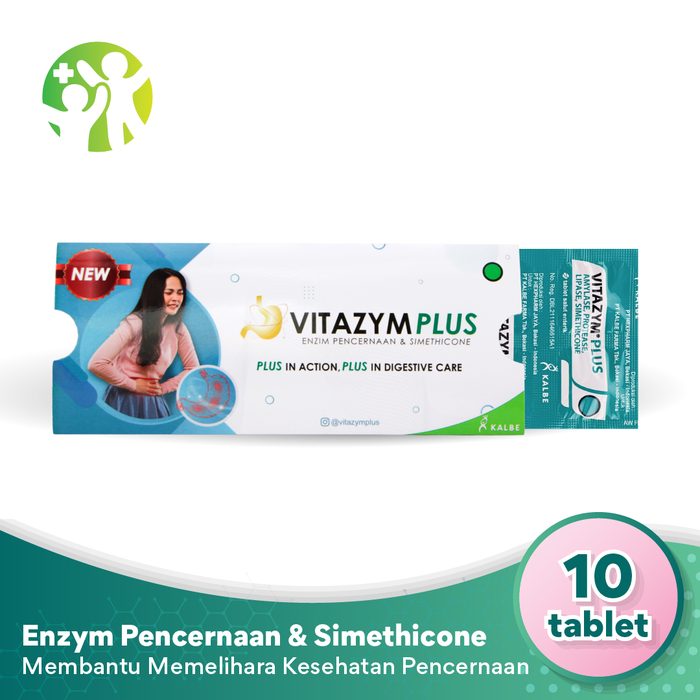 Gambar Vitazym Plus Strip - Membantu Memelihara Kesehatan Pencernaan dari Sahabat Kesehatan Kota Administrasi Jakarta Timur Tokopedia