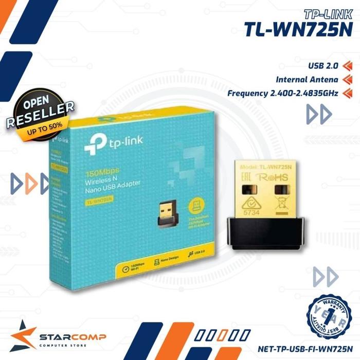 Gambar TP-LINK USB WN725 Wireless Adapter TL-WN725N dari Starcomp Purwokerto Kab. Banyumas Tokopedia
