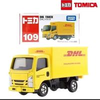 Gambar tomica reguler no.109 DHL truck segel dari Media online toys Kota Administrasi Jakarta Barat 1 Tokopedia