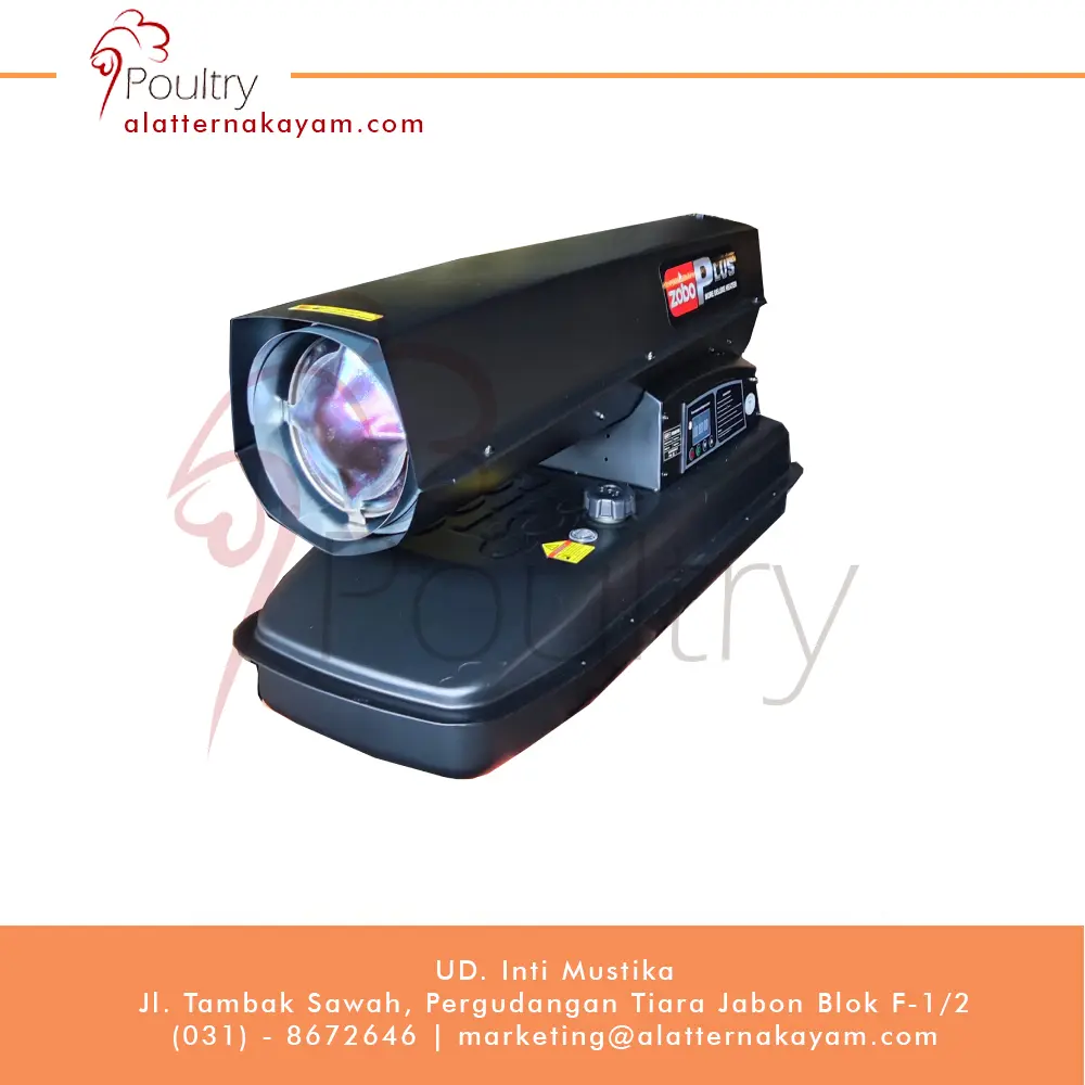 Heater Solar Zobo Plus 55 KW - Pemanas Kandang Ayam Close House