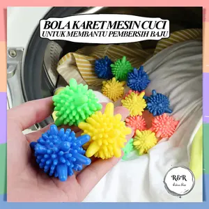 Pembersih Pakaian Alat Bantu Mesin Cuci Magic Laundry Ball Bola