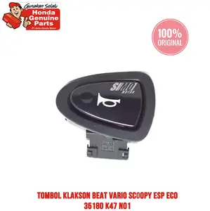 SKL33 TOMBOL KLAKSON VARIO 125 150 BEAT SCOOPY VARIO FI ESP 35180 K47 V01 ORI