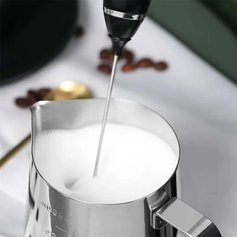 Gelas Susu Kopi Barista Dengan Takaran Frothing Foam Milk Jug Espresso Latte Art 3