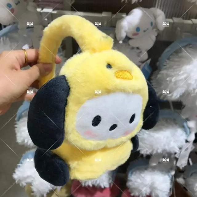 Earmuff Penutup Telinga Kuromi Pochacco Hello Kitty My Melody Cinnamoroll Karakter Sanrio. 2