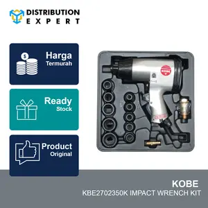 Kobe Red Line KBE2702350K IWS500 Air Impact Wrench, 1/2in. Drive, 380Nm Max. Torque