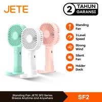 Gambar Kipas Angin Portable JETE SF2 with Holder Dock - Garansi 2 Tahun - White dari Fenix Gadget Kota Administrasi Jakarta Pusat 1 Tokopedia