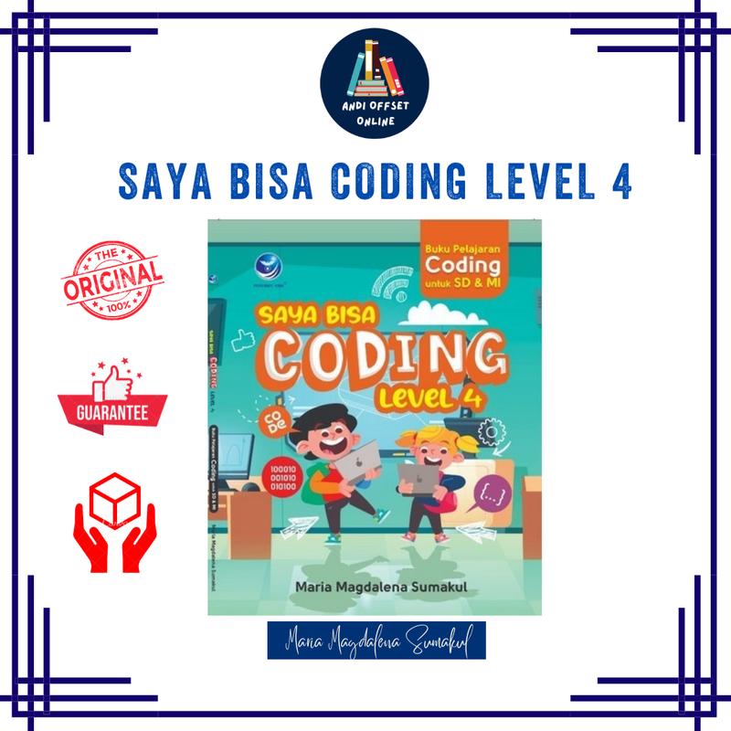 Coding Level 4 Notes Buku Pelajaran Coding Untuk SD & MI : Saya Bisa Coding Level 4 - Shop ...