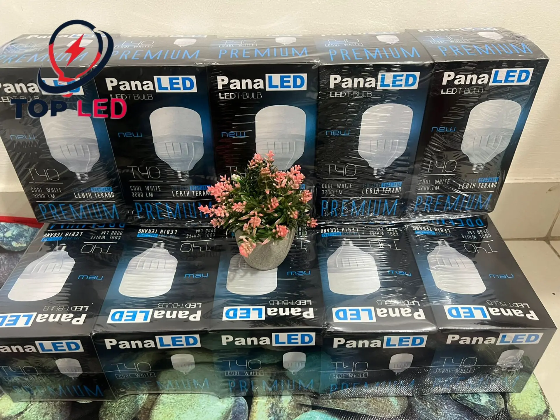 PanaLED Bulb Premium 40Watt PAKET MURAH 5pcs - Putih