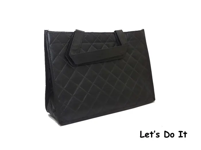 Gambar Shoping Bag Tas Belanja Trendy Daiichi Let's Do It - Black dari daiichi files store Kota Administrasi Jakarta Selatan 4 Tokopedia