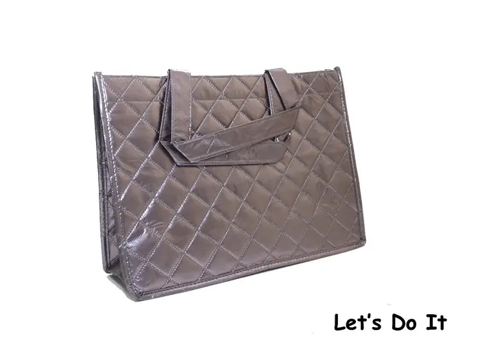 Gambar Shoping Bag Tas Belanja Trendy Daiichi Let's Do It - Black dari daiichi files store Kota Administrasi Jakarta Selatan 5 Tokopedia