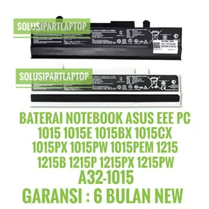 Beli baterai  laptop untuk asus eepc 1015p 1015b 1015h 1215b 1215p a32-1015