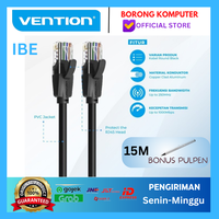 Gambar Vention Kabel LAN RJ45 Cat.6 UTP Ethernet Gigabit - IBE Round 15 M dari BORONG KOMPUTER Kota Administrasi Jakarta Barat 1 Tokopedia